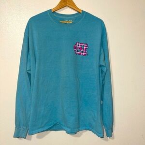 Blue 84 Chapel Hill Long Sleeve T-shirt Collegiate College Shirt X Large XL